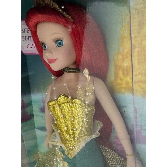 Disney Princess THE LITTLE MERMAID Special Edition Porcelain Keepsake Doll 2005 - Picture 3 of 16